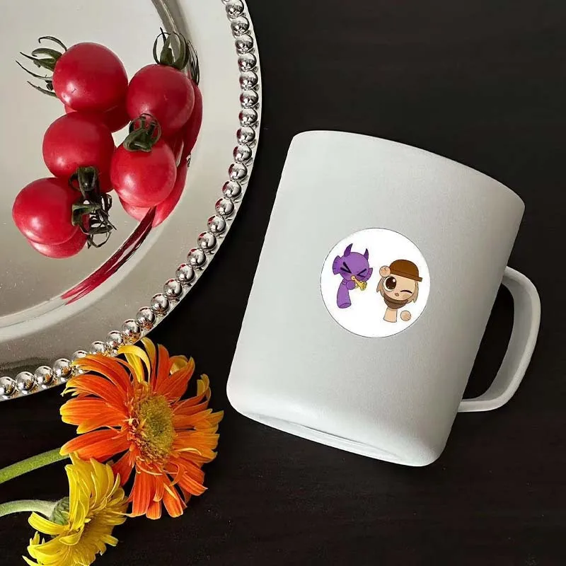 Наклейки с героями мультфильмов incredibox sprunki - Фотография_3