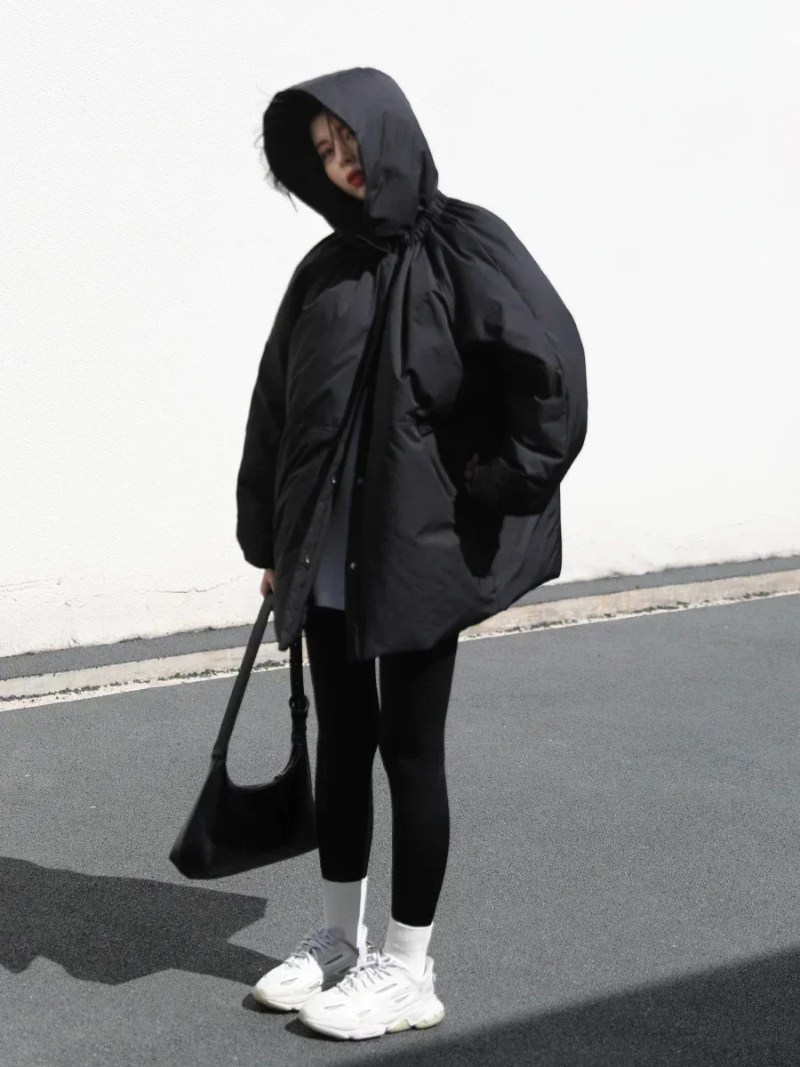 Chic ven женские пуховики однотонный - Фотография_2