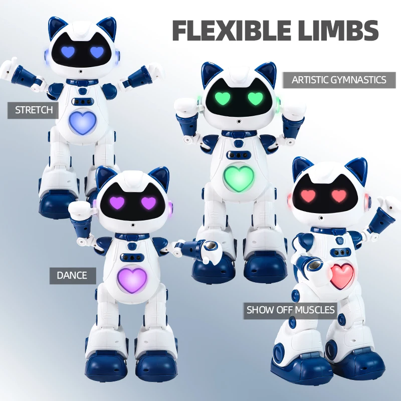 Умный робот-игрушка f10 с дистанционным управлением для детей — спрей - Фотография_4