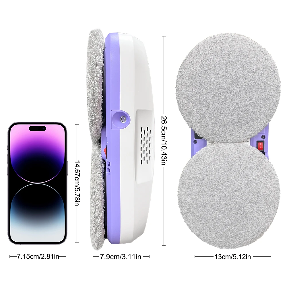 Puruikai робот для мытья окон автоматический - Фотография_5