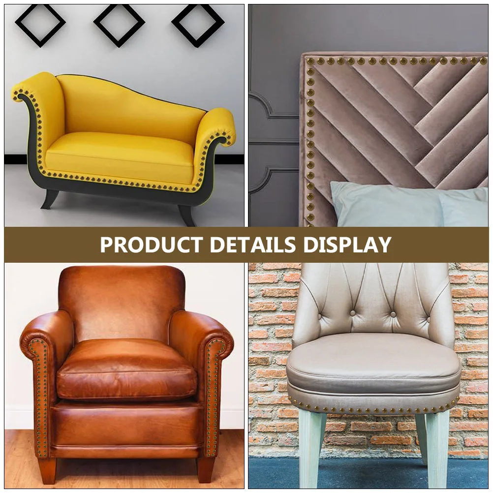 Круглые декоративные булавки для мебели - Фотография_3