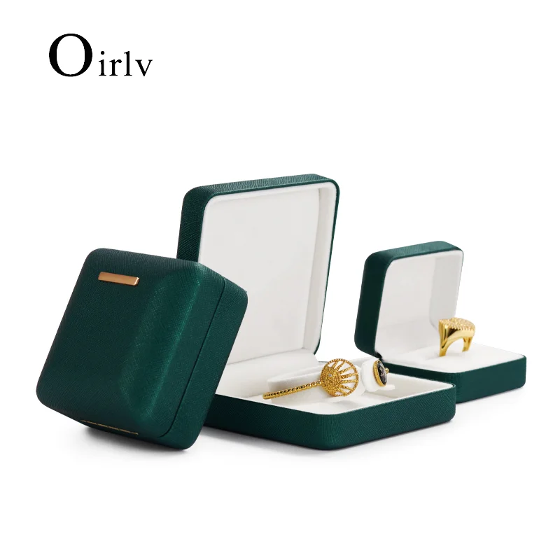Зеленая шкатулка для ювелирных изделий oirlv