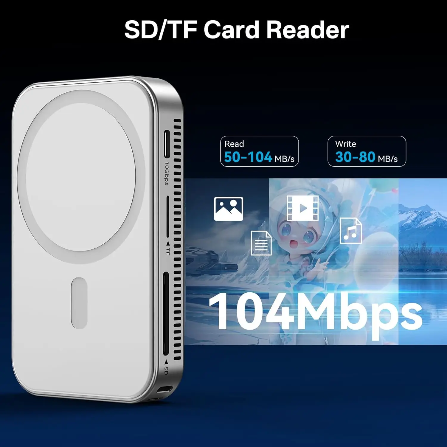 Магнитный корпус acasis m.2 nvme ssd - Фотография_6