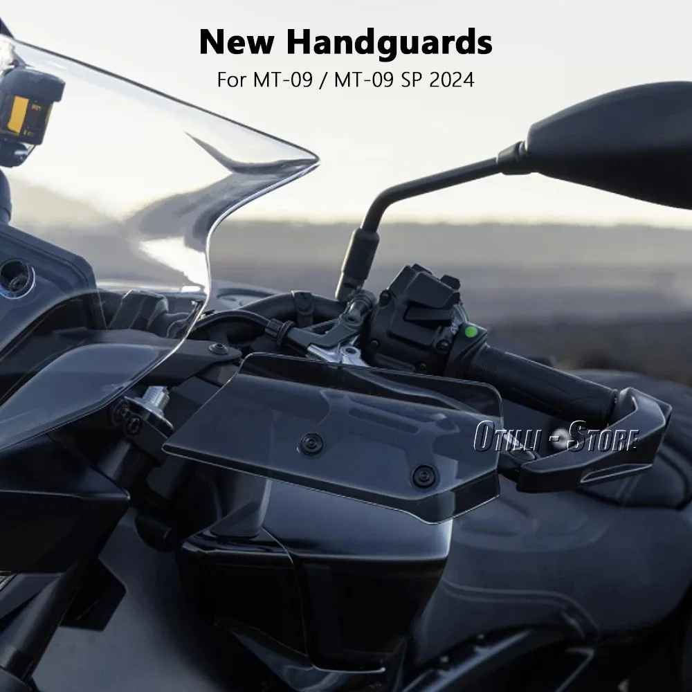 Новая акриловая защита руля для yamaha mt09 mt 09 mt-09 sp 2024 2025 - Фотография_2