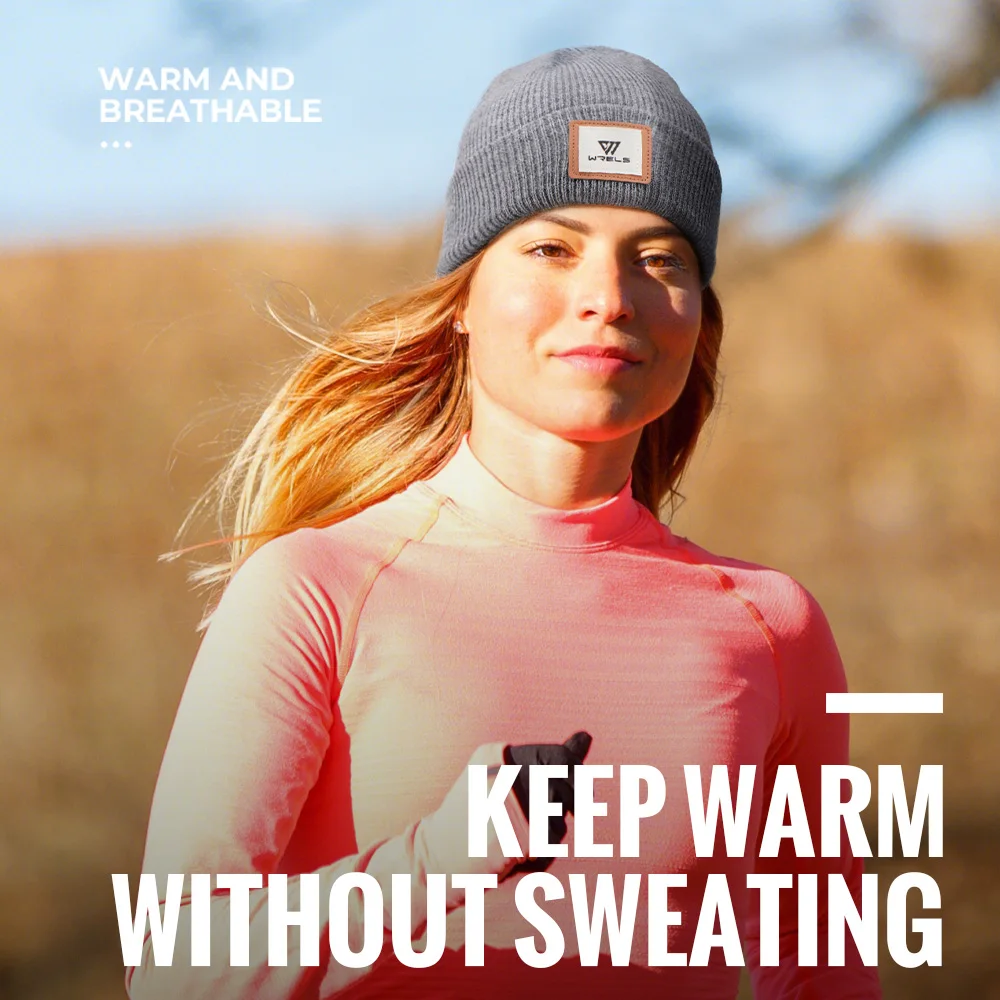 Wrels теплая вязаная шапка легкая - Фотография_4