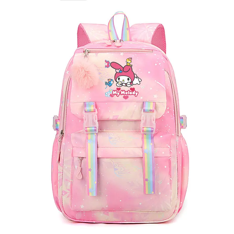 Вместительный водонепроницаемый рюкзак mochila kuromi melody - Фотография_2