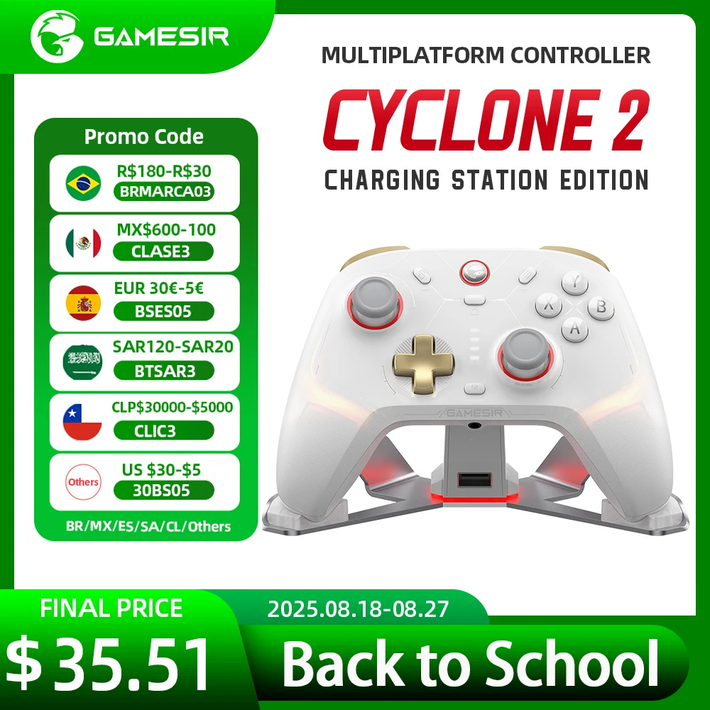 Беспроводной профессиональный контроллер gamesir cyclone 2