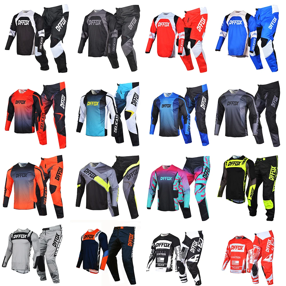 Mx джерси брюки комбо 360 мотокросс