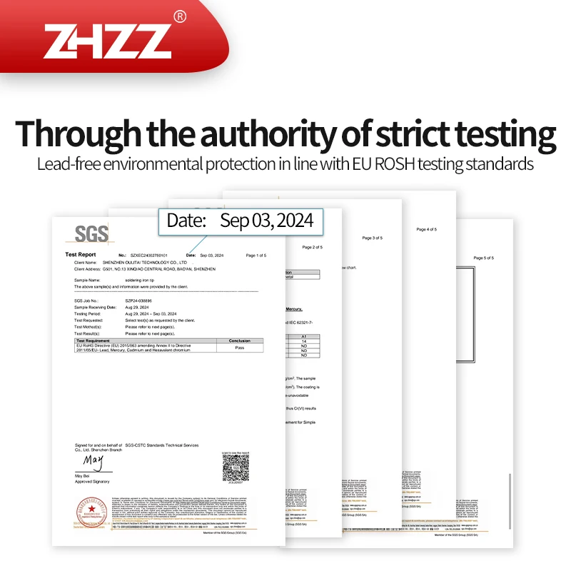 Набор паяльных жал c245 c245-405/793/965/651/654/667/751/754/731/763 - Фотография_3