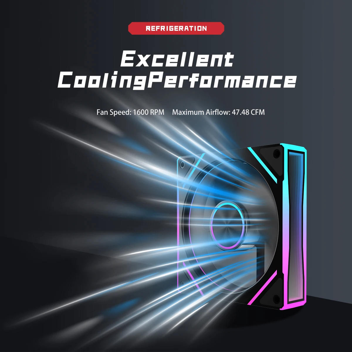 Корпусные вентиляторы ruix v8 120 мм - Фотография_2