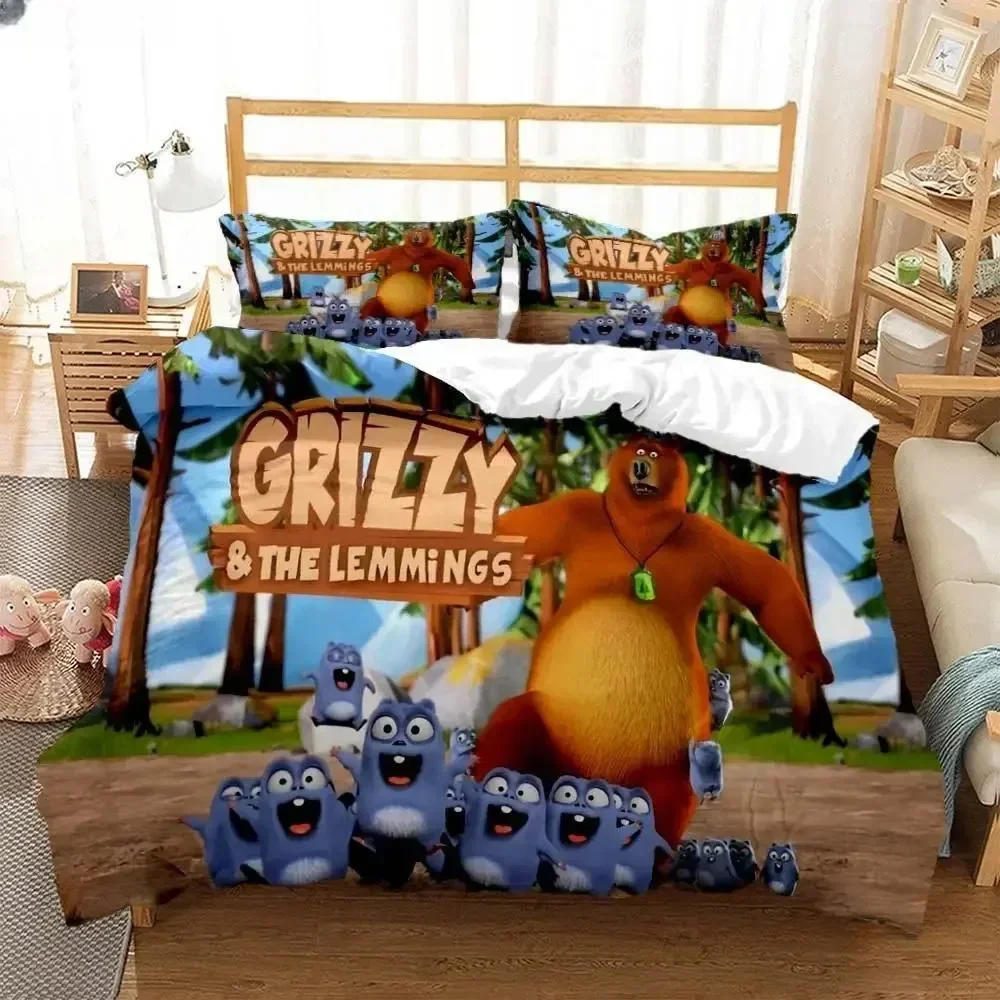 Grizzly & the lemmings мультфильм - Фотография_4
