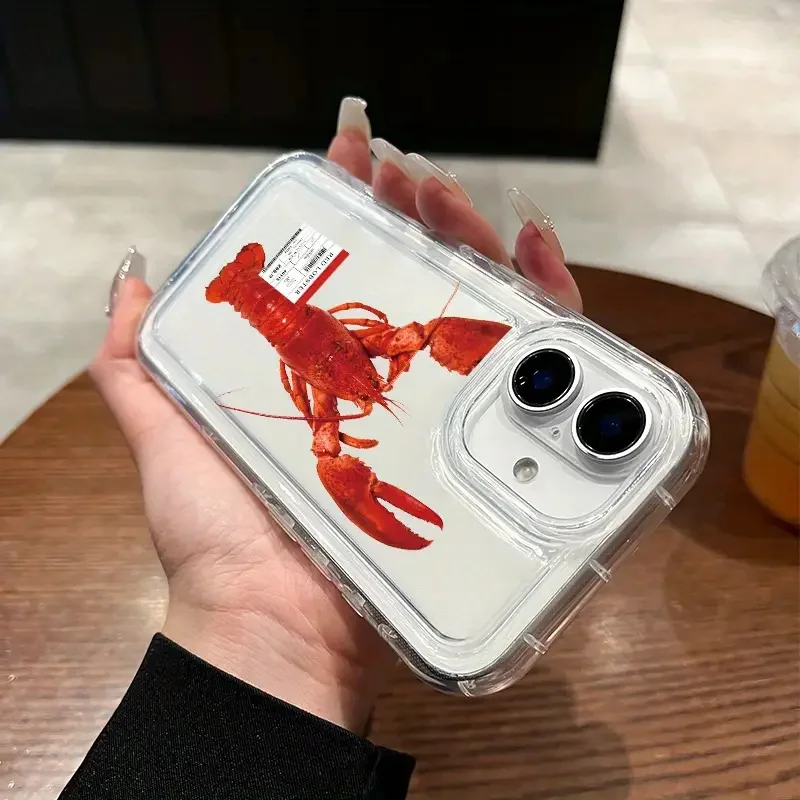 Прозрачный чехол current lobster - Фотография_4