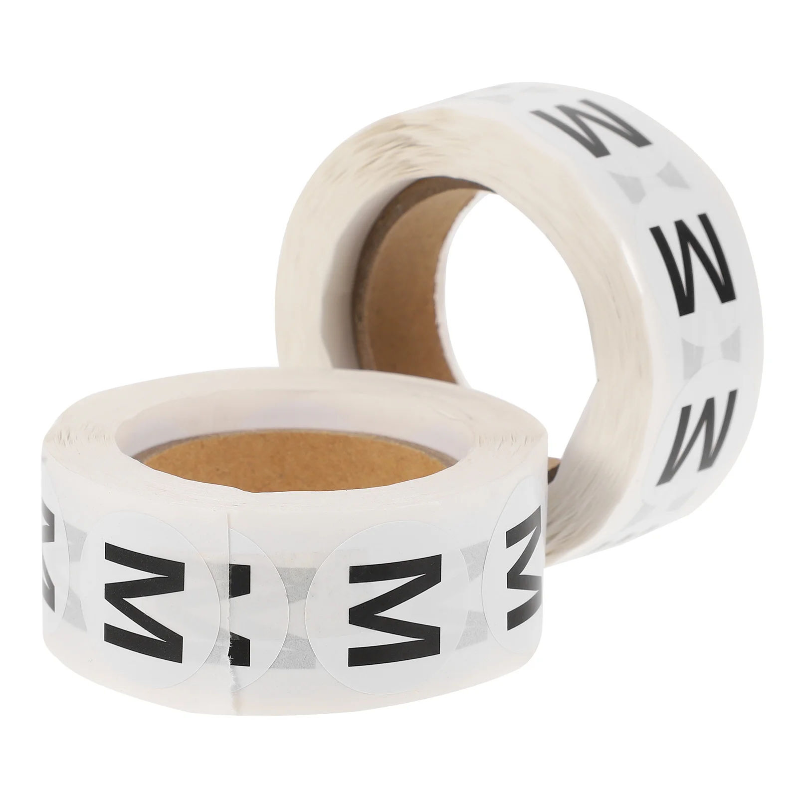 Круглая наклейка с размером одежды - Фотография_3