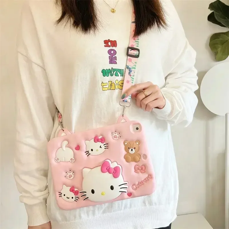 Детский чехол-подставка hello kitty для samsung galaxy tab a9 8 - Фотография_5