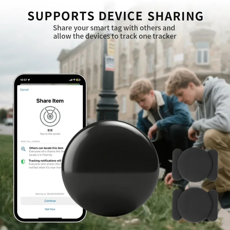 Gps-трекер, магнитный мини-локатор для apple airtag - Фотография_2