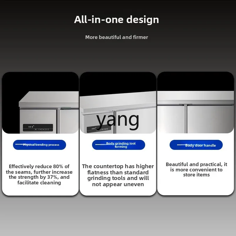 Левый холодильный верстак с морозильной - Фотография_5