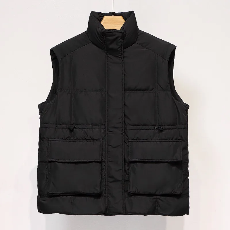 Женский осенне-зимний свободный жилет - Фотография_3