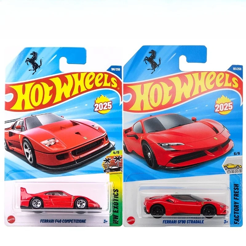 Оригинальный автомобиль hot wheels ferrari sf90 stradale f40 competizione