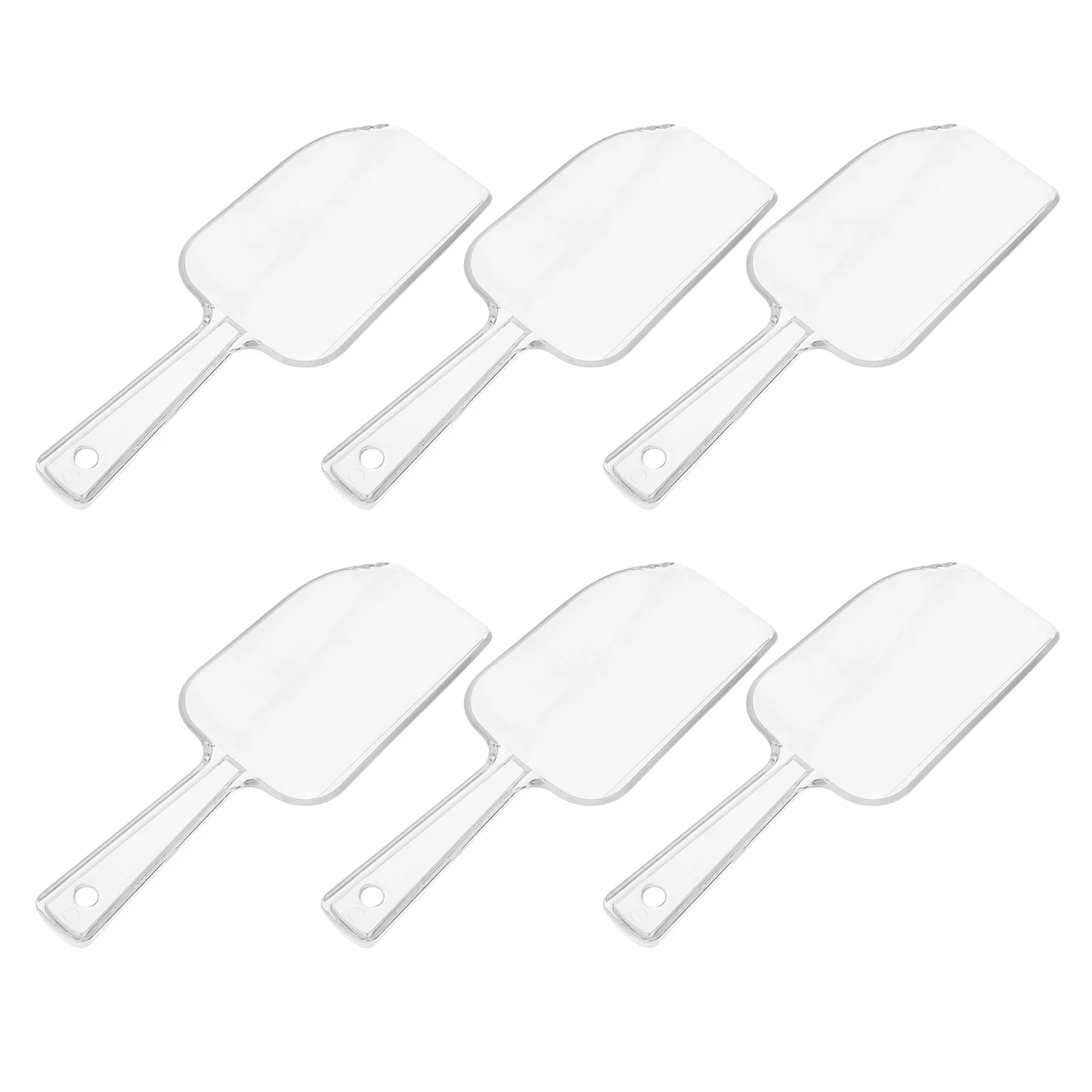 Мини-прозрачный пластиковый набор лопаток для льда - Фотография_2