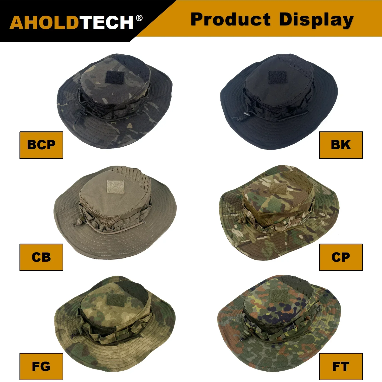 Aholdtech тактическая шляпа boonie - Фотография_5