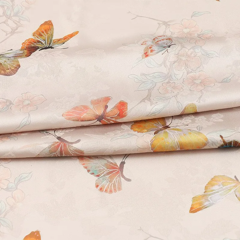 Жаккардовая ткань xiangyunsha для - Фотография_2