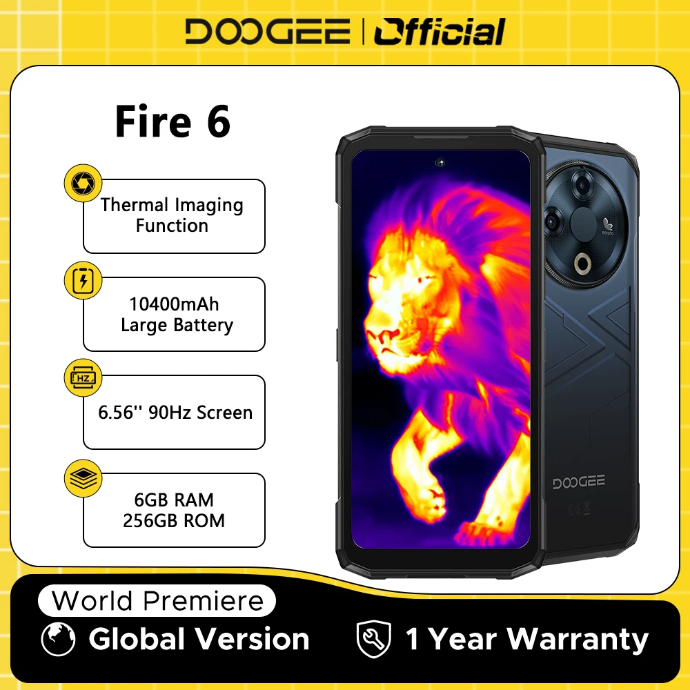 Мировая премьера doogee fire 6