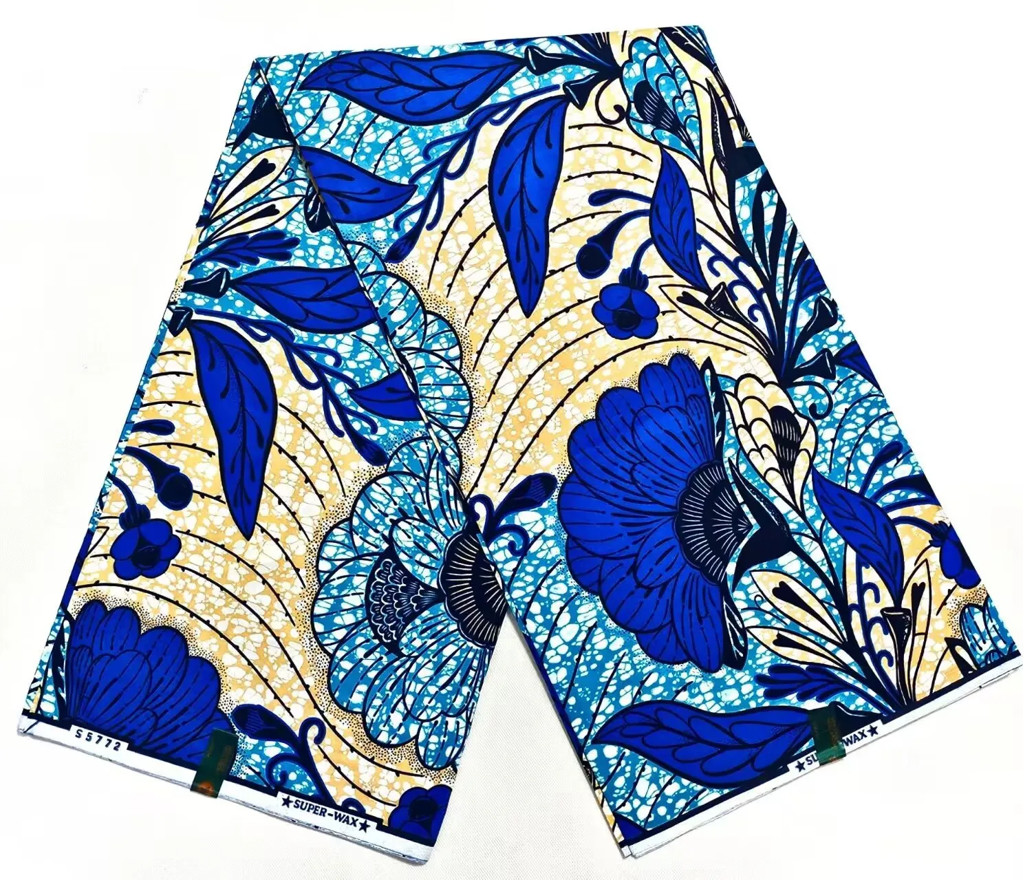 Новая настоящая африканская ткань с восковым принтом - Фотография_6