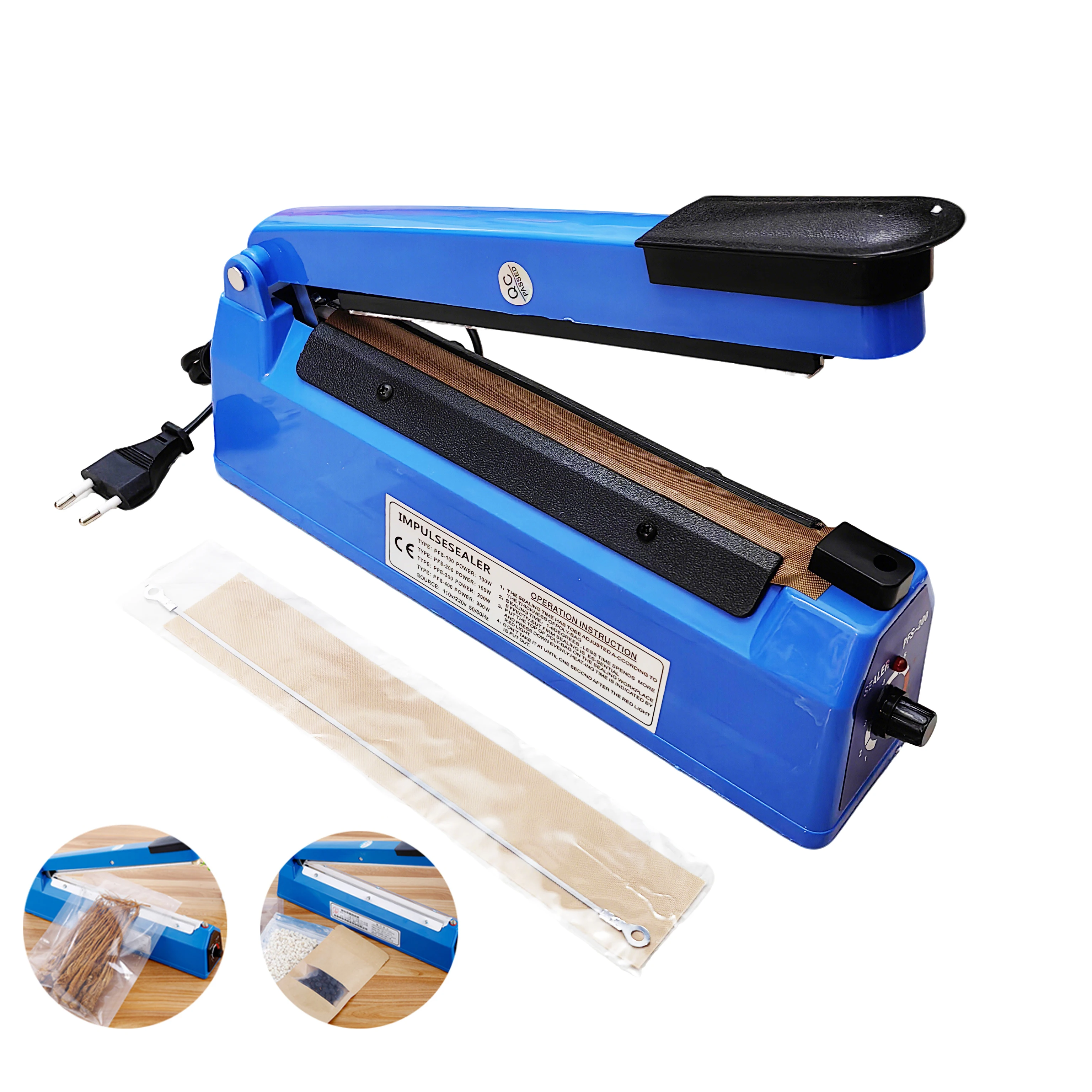 F300 30 см ручной импульсный упаковщик - Фотография_6