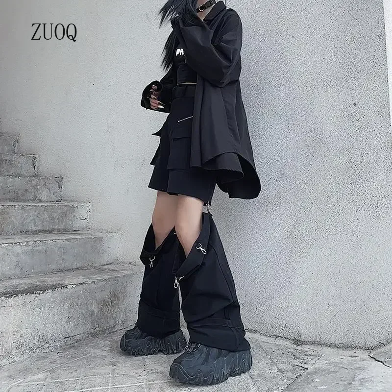 Новые модные черные брюки женские - Фотография_3