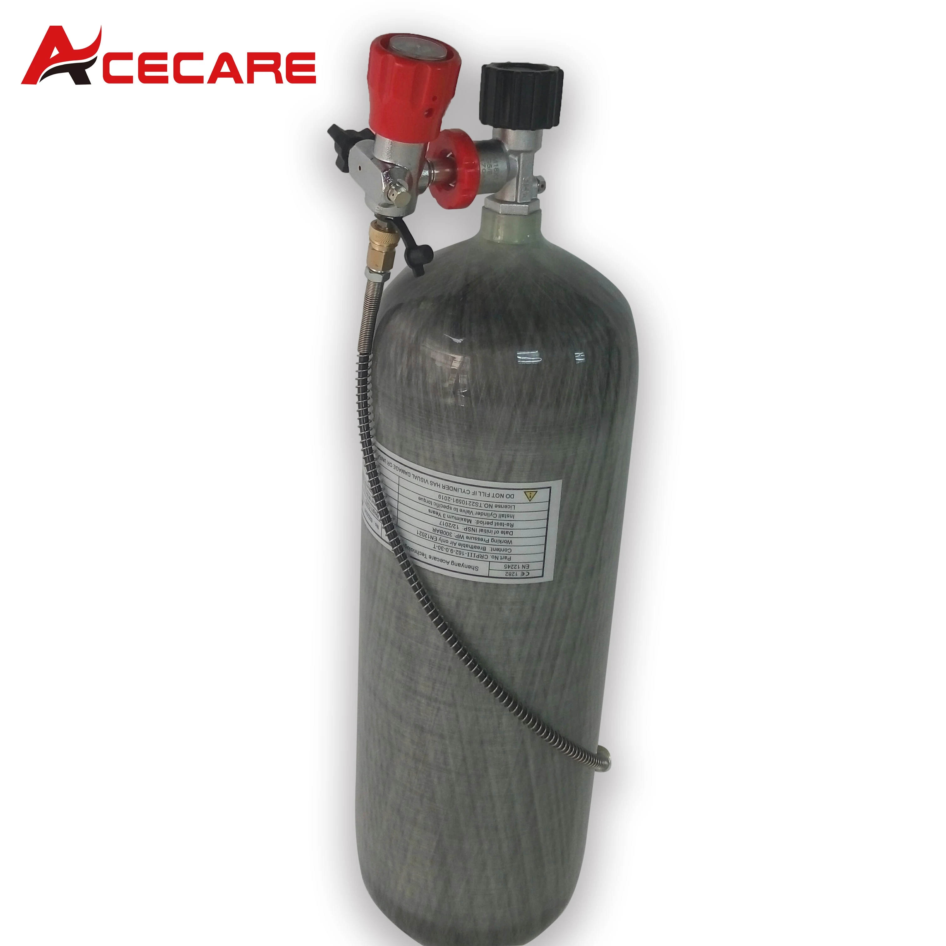 Acecare 9l ce 300bar 4500psi цилиндр