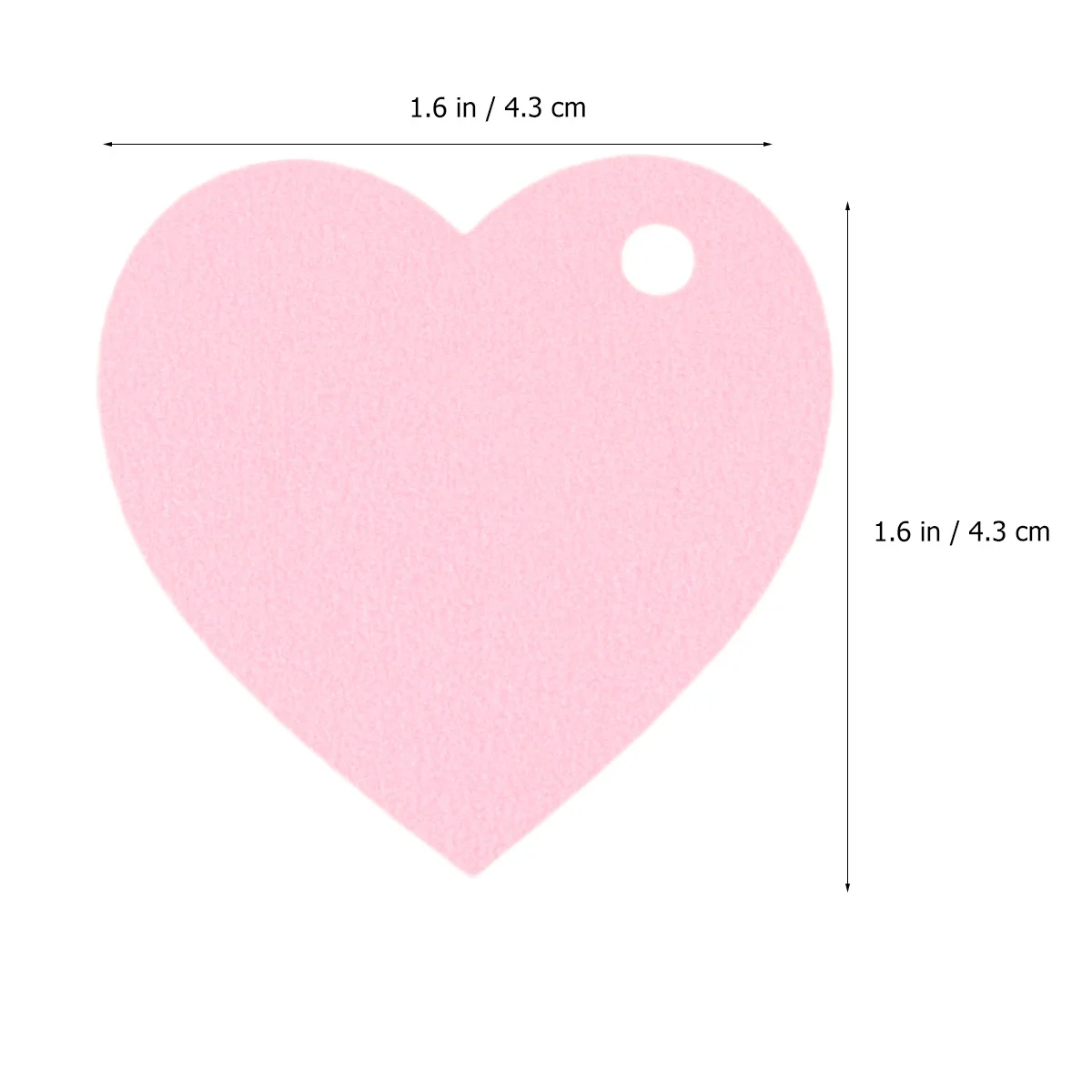 Бумажные подарочные бирки в форме сердца - Фотография_4
