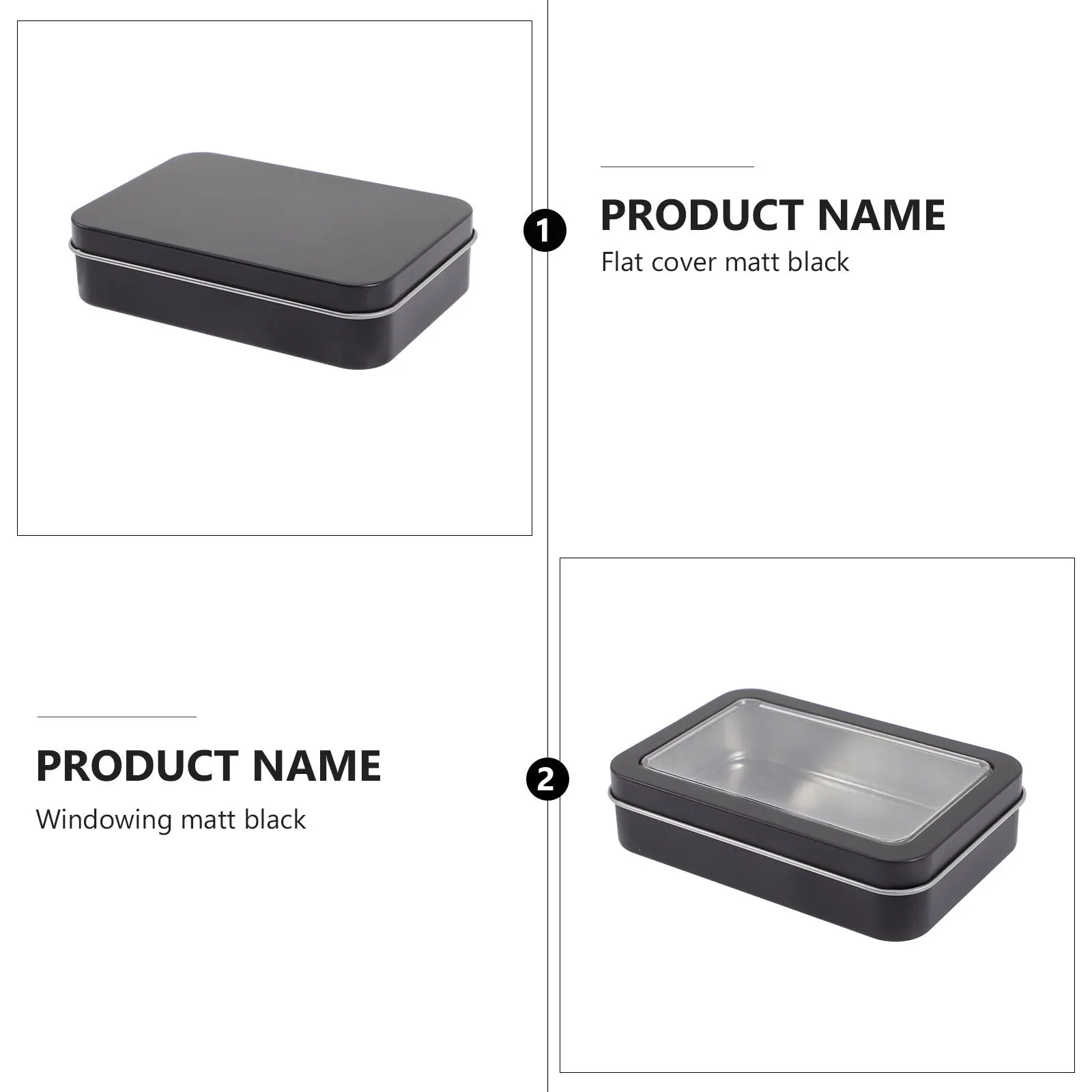 Жестяная коробка для хранения карт