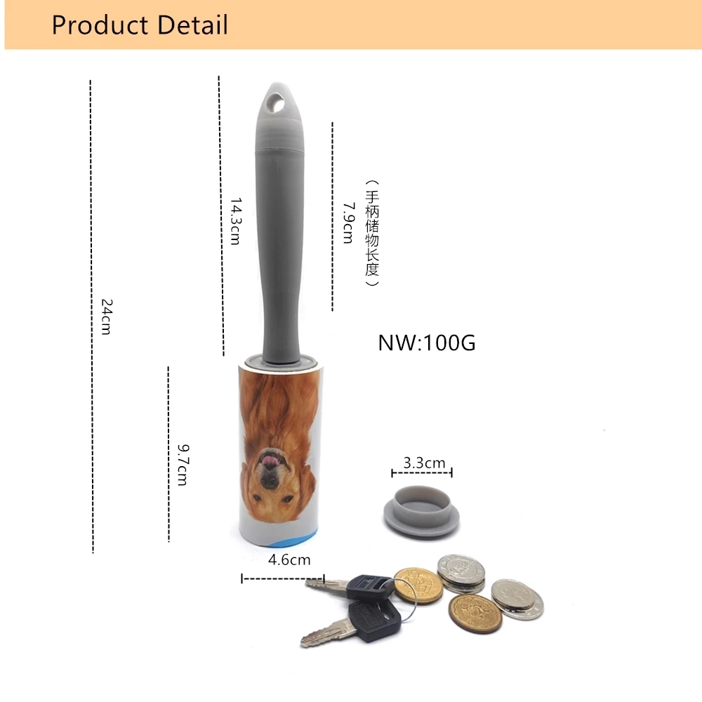 Безопасный съемный бумажный ролик для хранения пыли - Фотография_4