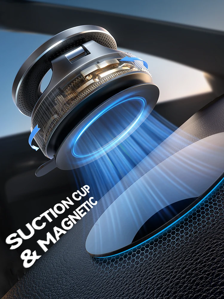 Joyroom magnetic suction cup phone - Фотография_2