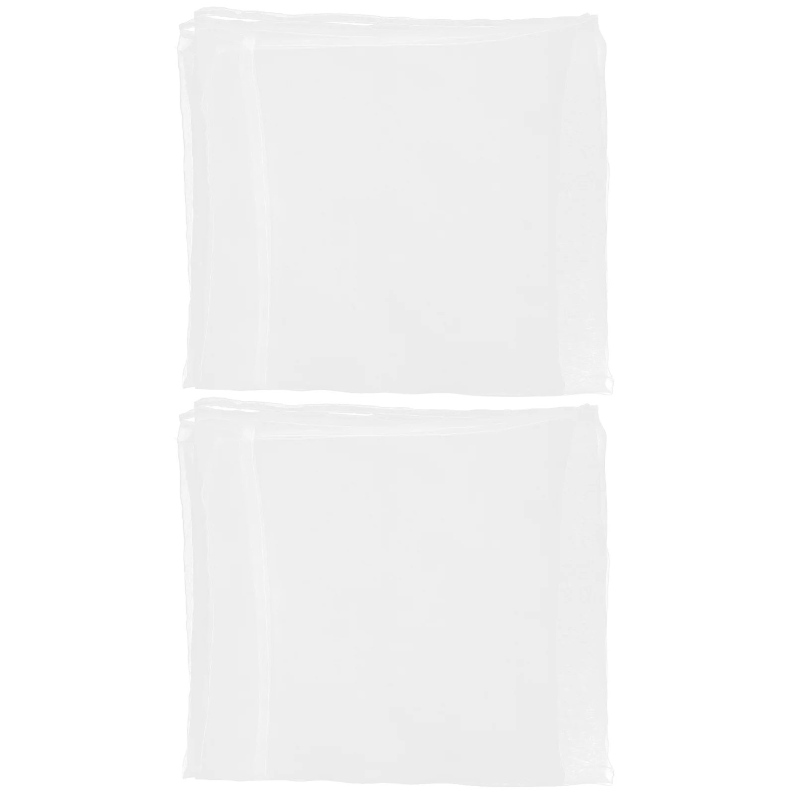 Белые прозрачные шторы на окно - Фотография_2