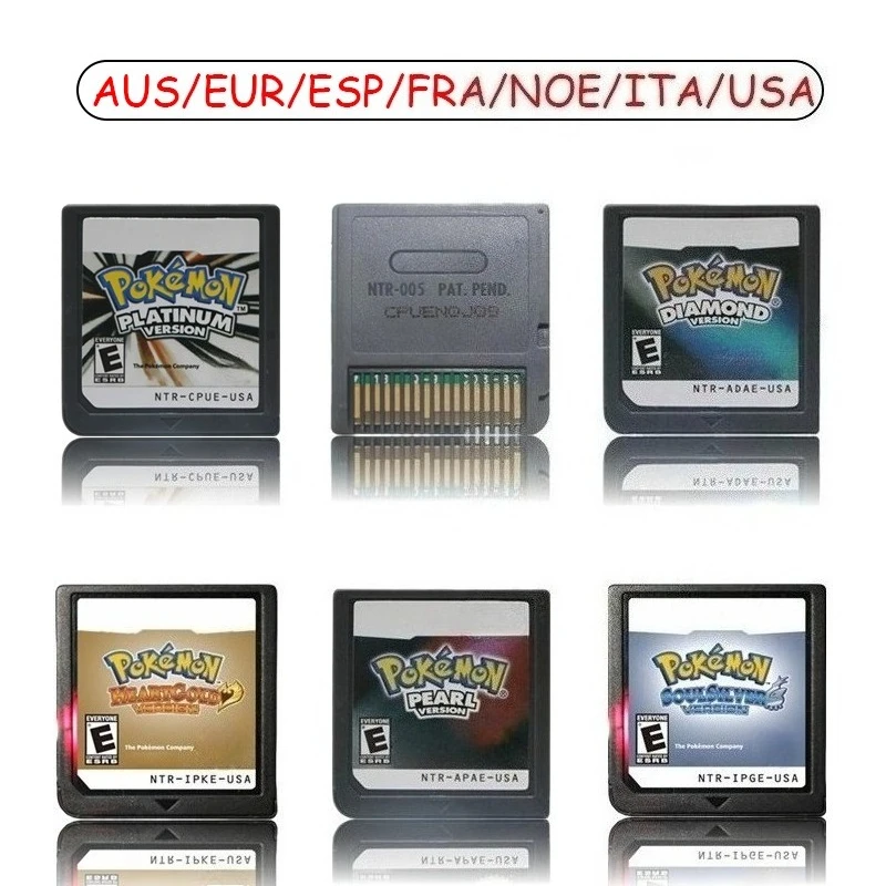 Версия ds игровой картридж серия