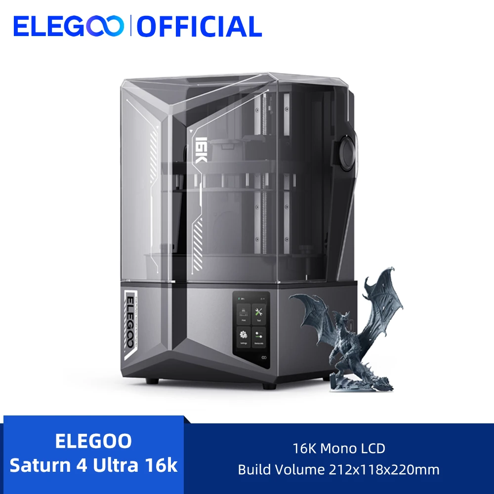 Elegoo saturn 4 ultra 16k 3d-принтер