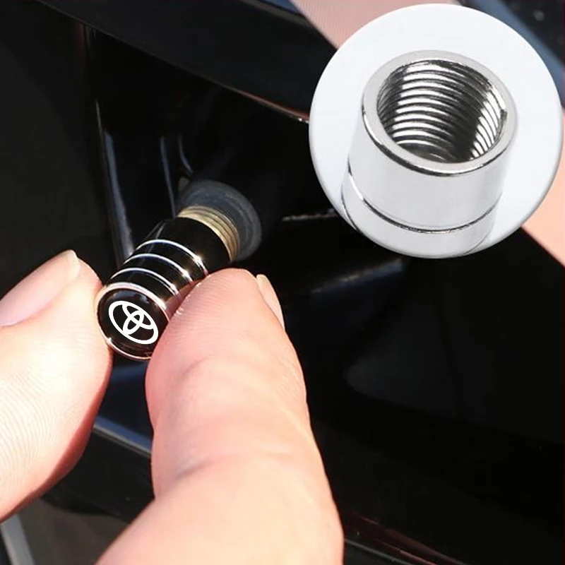 Металлические колпачки для клапанов шин автомобиля - Фотография_4