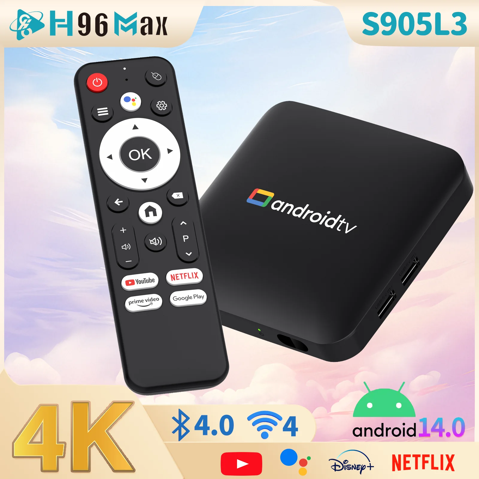 H96 max s905 l3 android14