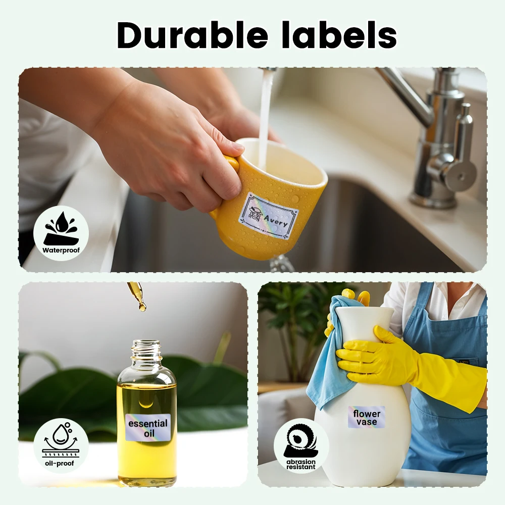 Рулон термонаклейки phomemo 20-50 мм - Фотография_3