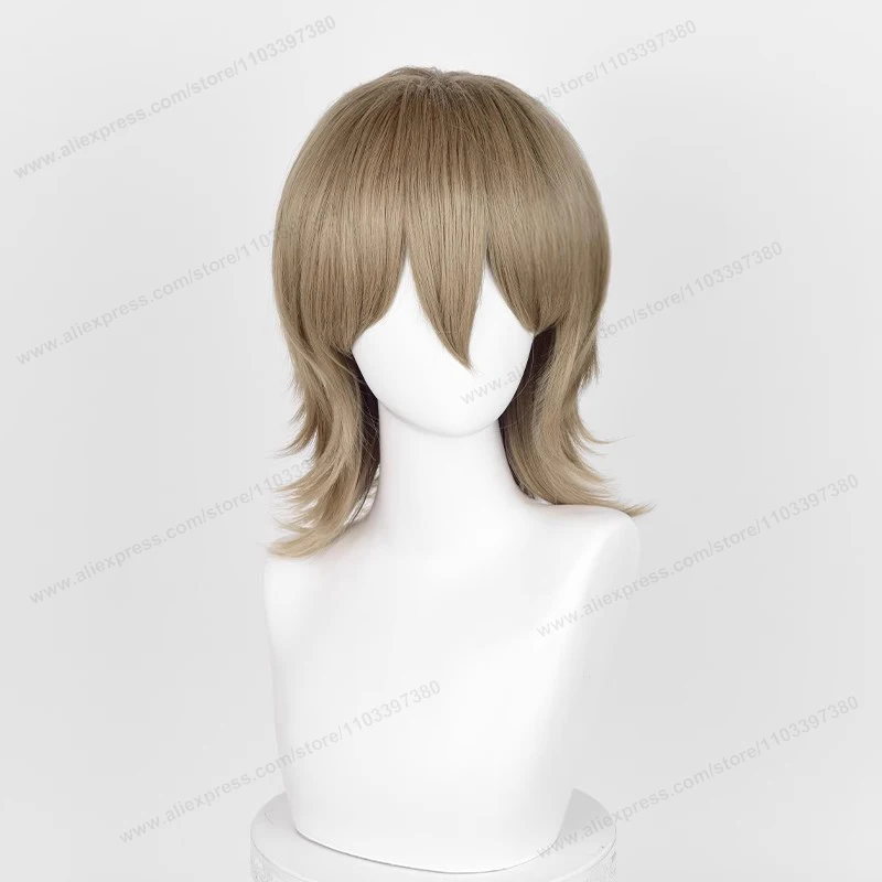 Синтетический парик в разрывом стиле 37 см с волчьей стрижкой и челкой - Фотография_6