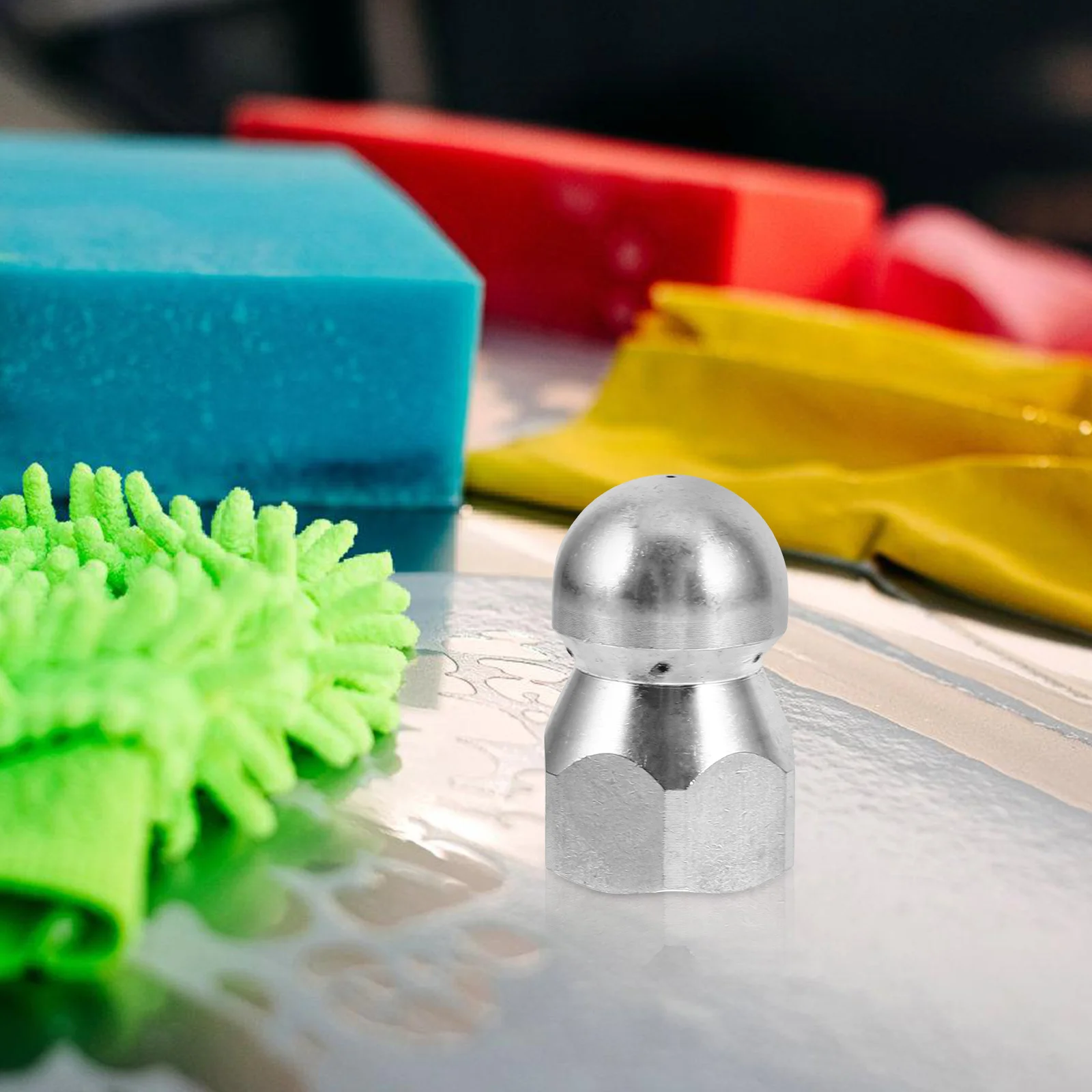 Маленькая насадка для очистки слива из нержавеющей стали - Фотография_3