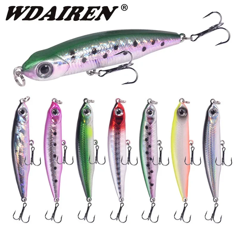 Тонущие рыболовные приманки с микро-карандашом