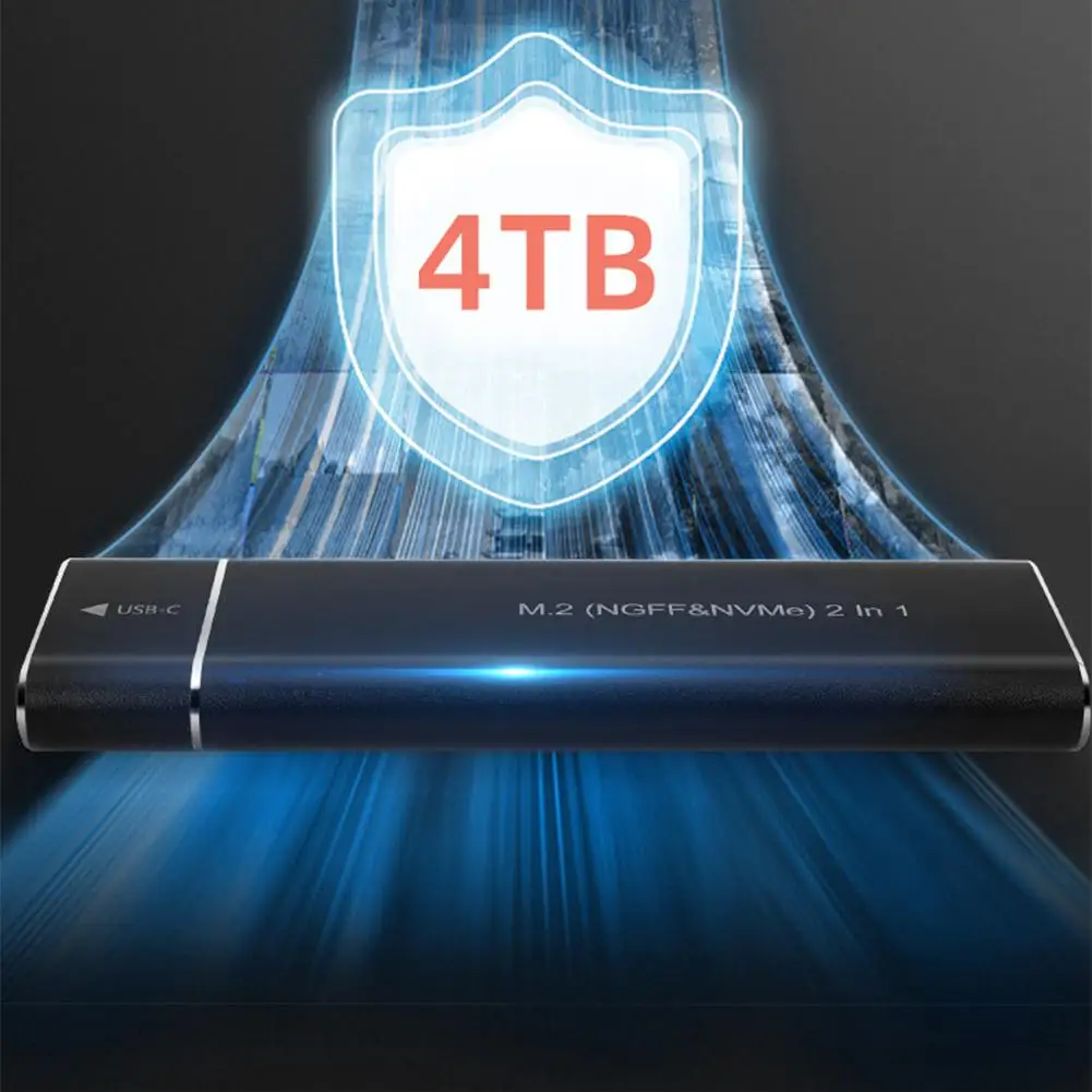 Корпус m2 ssd с двумя протоколами адаптер корпуса m - Фотография_4