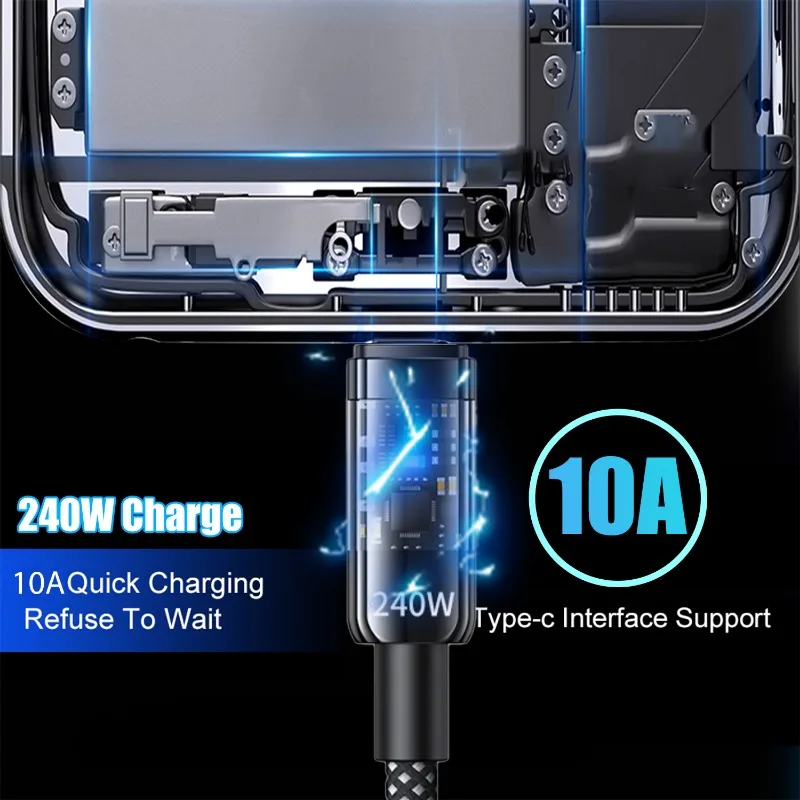 Fast charge usb type c кабель для - Фотография_3