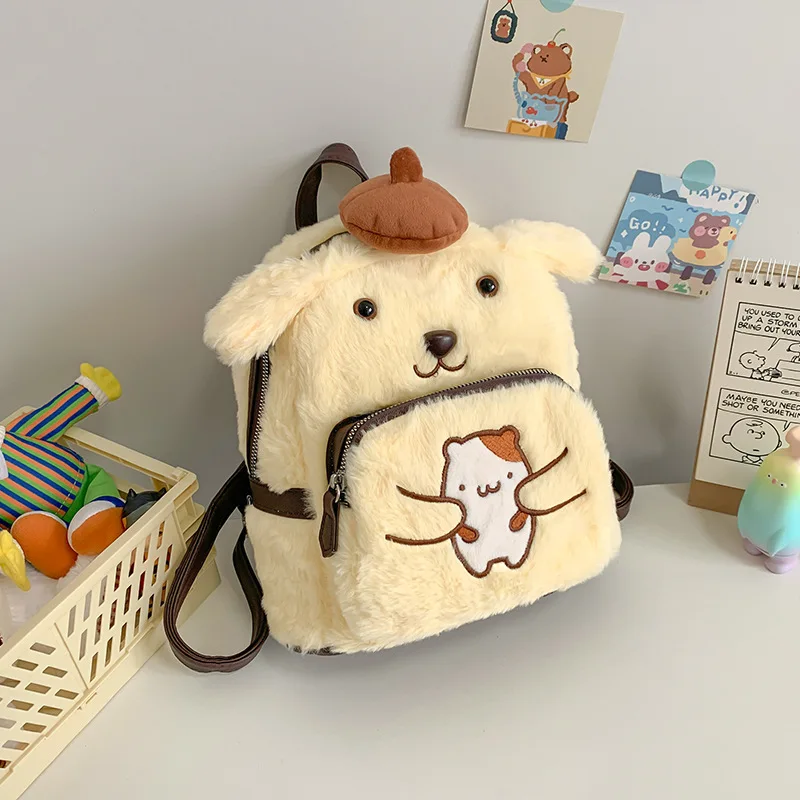 Аниме sanrio плюшевый рюкзак милый - Фотография_6