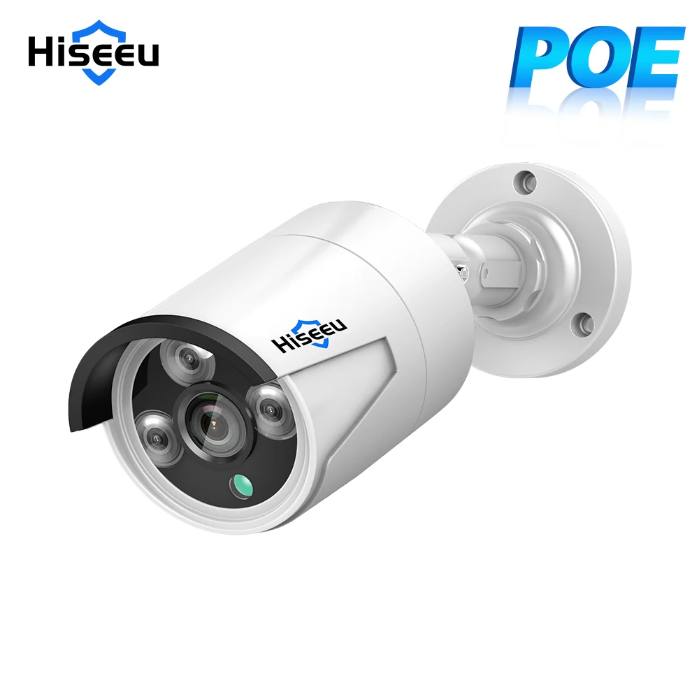 Hiseeu 4mp poe сетевая камера onvif аудио h