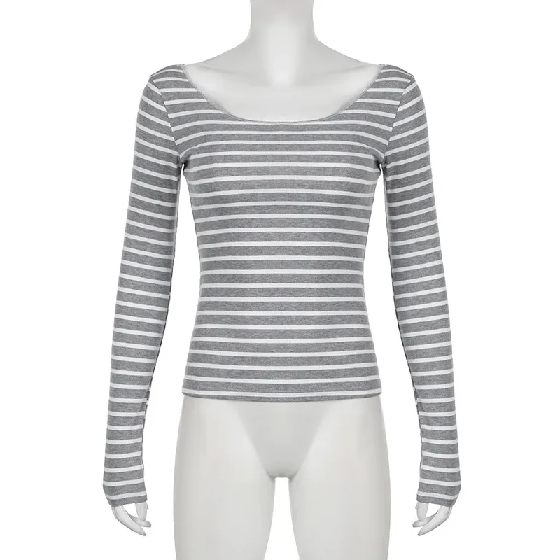 Сексуальный вязаный халат с разрезом на шее - Фотография_6