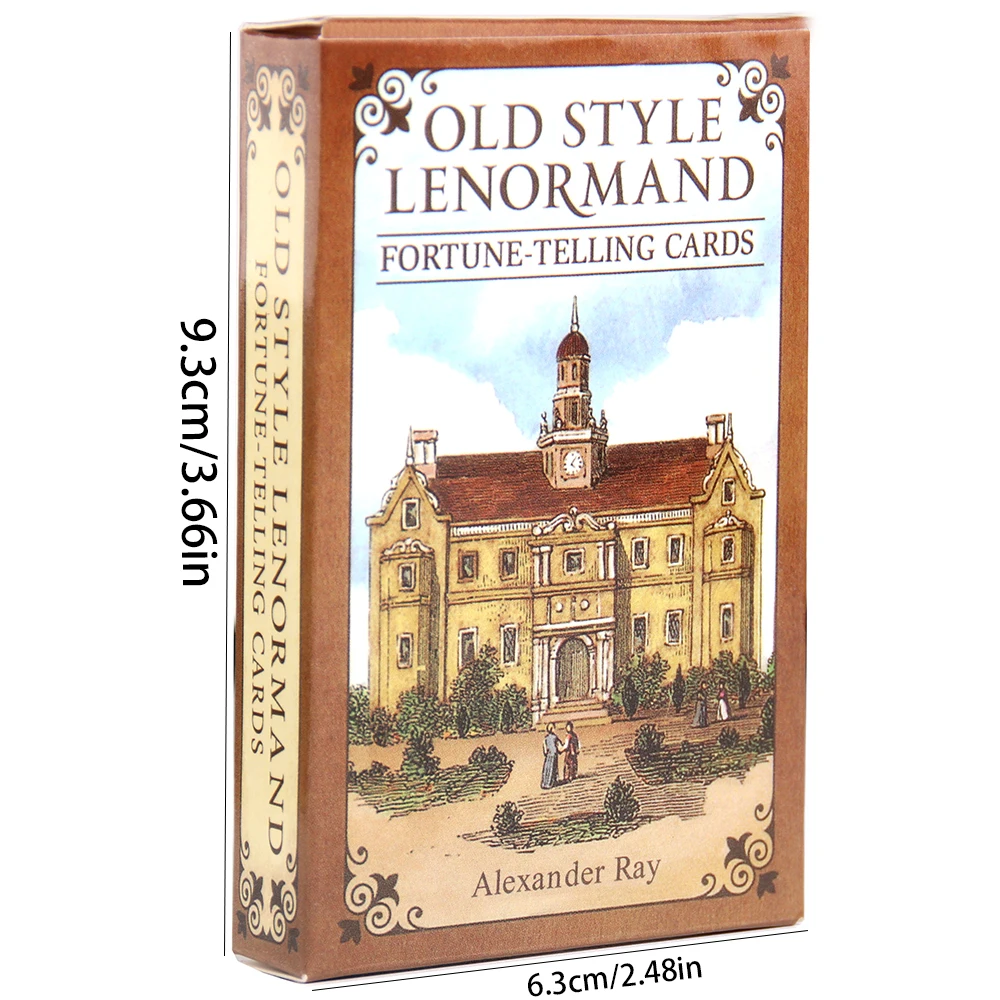 Старый стиль ленорман оракул карты