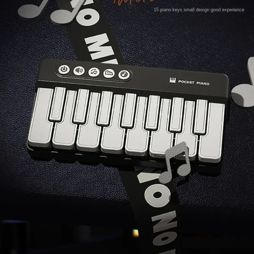 Мини-пианино, карманная электронная клавиатура - Фотография_5